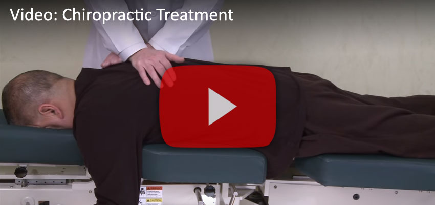 chiropractor treatment video